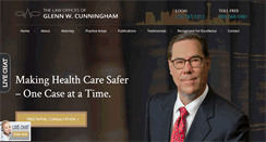 Desktop Screenshot of cunninghamfirm.com